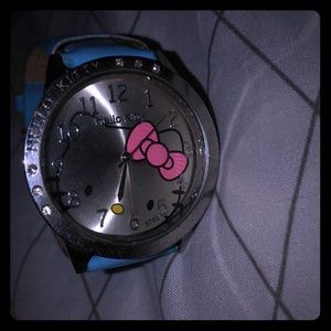Light Blue Hello Kitty Watch